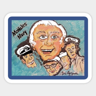 McHale's Navy Ernest Borgnine Sticker